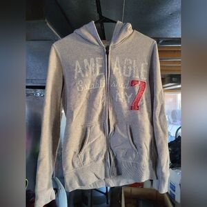 American Eagle Gray Hoodie